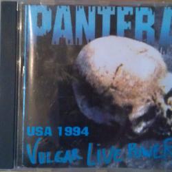 PANTERA USA 1994 VULGAR LIVE POWER Фирменный CD 