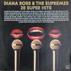 DIANA ROSS & THE SUPREMES 20 SUPER HITS Виниловая пластинка 