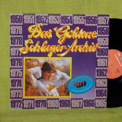 VARIOUS DAS GOLDENE SCHLAGER - ARCHIV  1977 Виниловая пластинка 
