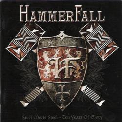 HAMMERFALL STEEL MEETS STEEL Фирменный CD 