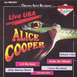 ALICE COOPER LIVE USA Фирменный CD 