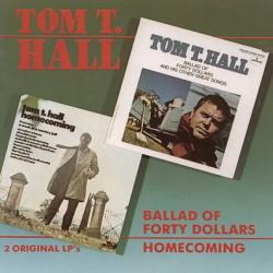 TOM T. HALL BALLAD OF FORTY DOLLARS / HOMECOMING Фирменный CD 