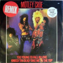 MOTLEY CRUE TOO YOUNG TO FALL IN LOVE Виниловая пластинка 