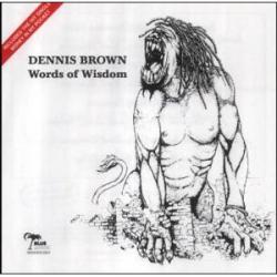 DENNIS BROWN WORDS OF WISDOM Фирменный CD 