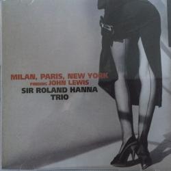 ROLAND HANNA TRIO MILAN, PARIS, NEW YORK Фирменный CD 