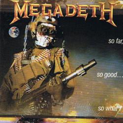 MEGADETH SO FAR, SO GOOD...SO WHAT! Фирменный CD 