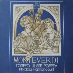 MONTEVERDI ORFEO ULISSE POPPEA LP-BOX 