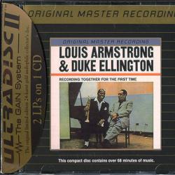 LOUIS ARMSTRONG AND DUKE ELLINGTON TOGETHER FOR THE FIRST TIME / GREAT REUNION Фирменный CD 