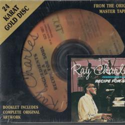 RAY CHARLES INGREDIENTS IN A RECIPE FOR SOUL Фирменный CD 