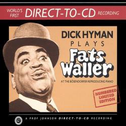 DICK HYMAN Dick Hyman Plays Fats Waller Фирменный CD 
