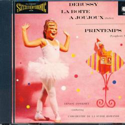 Debussy, Ansermet, L'Orchestre De La Suisse Romande La Boite A Joujoux / Printemps Фирменный CD 