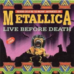METALLICA Live Before Death Vol. One Фирменный CD 