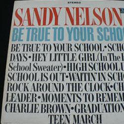 SANDY NELSON BE TRUE TO YOUR SCHOOL Виниловая пластинка 