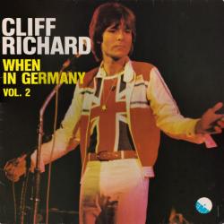 CLIFF RICHARD WHEN IN GERMANY VOL.2 Виниловая пластинка 