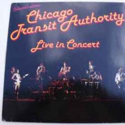 CHICAGO Live In Concert Виниловая пластинка 
