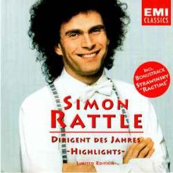 SIMON RATTLE Dirigent Des Jahres - Highlights Фирменный CD 