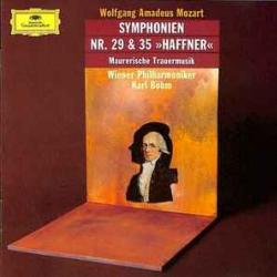 MOZART Symphonien Nr. 29 & 35 >>Haffner<< Maurerische Trauermusik Фирменный CD 
