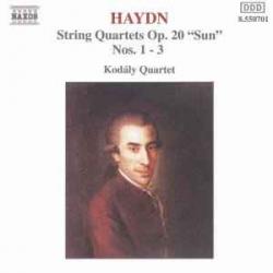 HAYDN String Quartets Op. 20 "Sun", Nos. 1 - 3 Фирменный CD 