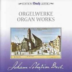BACH Orgelwerke (Organ Works) - Schuke-Orgel der Thomaskirche Leipzig Фирменный CD 