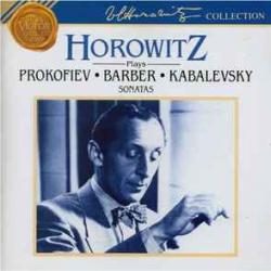 VLADIMIR HOROWITZ Horowitz Plays Prokofiev • Barber • Kabalevsky Sonatas Фирменный CD 
