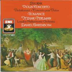 DVORAK Concerto For Violin And Orchestra In A Minor, Op. 53 • Romance In F Minor, Op. 11 Фирменный CD 