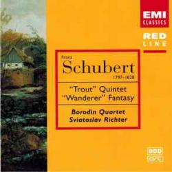 SCHUBERT "Trout" Quintet / "Wanderer" Fantasy Фирменный CD 