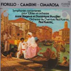 FIORILLO   CAMBINI   CIMAROSA Symphonies Concertantes Pour 2 Flûtes Et Orchestre Фирменный CD 