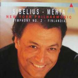 SIBELIUS   MEHTA Symphony No. 2 · Finlandia Фирменный CD 