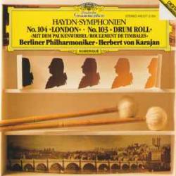 HAYDN Symphonien No. 104 »London« · No. 103 »Drum Roll« »Mit Dem Paukenwirbel = Roulement De Timbales« Фирменный CD 