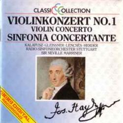 HAYDN Violinkonzert No. 1 - Sinfonia Concertante Фирменный CD 