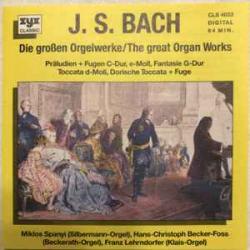 BACH Die Großen Orgelwerke / The Great Organ Works Фирменный CD 