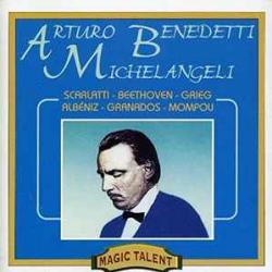 ARTURO BENEDETTI MICHELANGELI Scarlatti - Beethoven - Grieg - Albeniz - Granados - Mompou Фирменный CD 