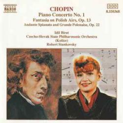 CHOPIN Piano Concerto No.1 - Fantasia On Polish Airs, Op. 13 - Andante Spianato And Grande Polonaise, Op. 22 Фирменный CD 