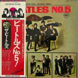 BEATLES Beatles No.5 Виниловая пластинка 