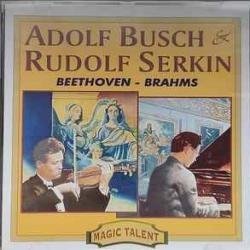 Adolf Busch   Rudolf Serkin BEETHOVEN BRAHMS Фирменный CD 