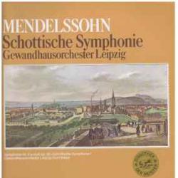 MENDELSSOHN Schottische Symphonie Виниловая пластинка 