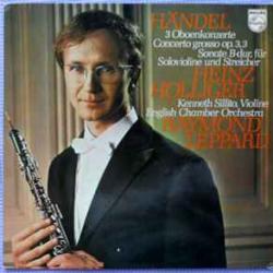 HANDEL 3 Oboenkonzerte: Concerto Grosso Op. 3,3 / Sonate B-dur, Für Solovioline Und Streicher Виниловая пластинка 