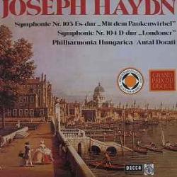 HAYDN Symphony No. 103 Es-dur "Mit Dem Paukenwirbel" • Symphony No. 104 D-dur "Londoner" Виниловая пластинка 