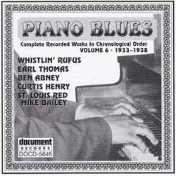 VARIOUS Piano Blues (Complete Recorded Works In Chronological Order 1933-1938) Volume 6 Фирменный CD 
