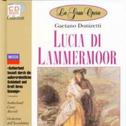 DONIZETTI LUCIA DI LAMMERMOOR Фирменный CD 