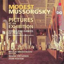 MUSSORGSKY Pictures At An Exhibition / Songs And Dances Of Death (Arr. For Russian Folk Instruments) Фирменный CD 