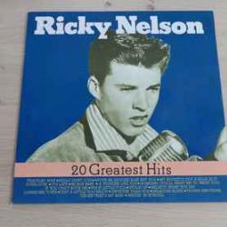 RICKY NELSON 20 Greatest Hits Виниловая пластинка 