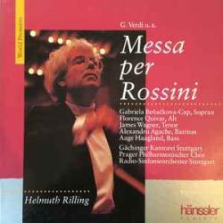 HELMUTH RILLING MESSA PER ROSSINI Фирменный CD 