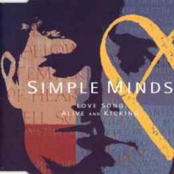 SIMPLE MINDS LOVE SONG / ALIVE AND KICKING Фирменный CD 