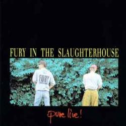 FURY IN THE SLAUGHTERHOUSE PURE LIVE! Фирменный CD 