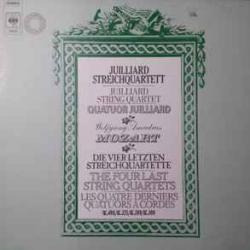 MOZART Die Vier Letzten Streichquartette [= The Last Four String Quartets / Les Quatre Derniers Quatuors A Cordes] LP-BOX 