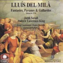 LLUIS DEL MILA Fantasies, Pavanes & Gallardes Фирменный CD 