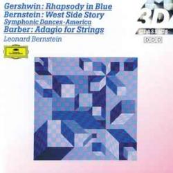 LEONARD BERNSTEIN Bernstein Conducts Gershwin Barber Bernstein Фирменный CD 