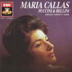 MARIA CALLAS Puccini & Bellini Arias / Arien / Airs Фирменный CD 