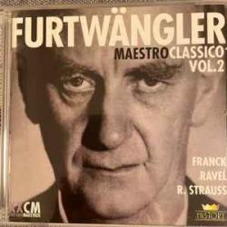 WILHELM FURTWANGLER Furtwangler Maestro Classico Vol.2 Franck, Ravel, R. Strauss Фирменный CD 
